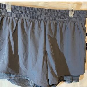 Women's Blue Athletic Shorts